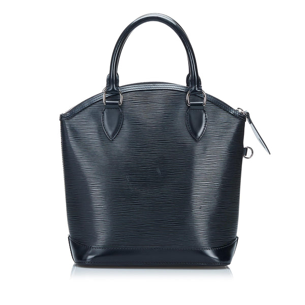 Louis Vuitton Black Epi Leather 'Lockit' Tote Bag