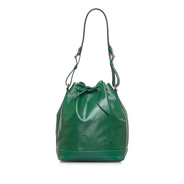 Louis Vuitton Green Epi Leather Noe GM Bucket Bag .  Luxury