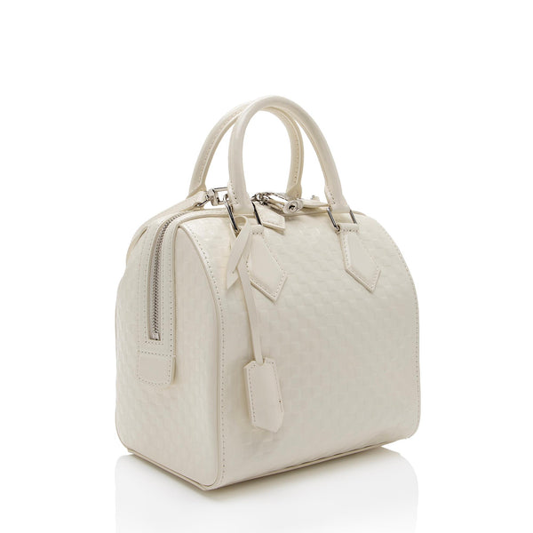 Louis Vuitton Yellow Damier Facette Speedy Cube PM Silver Hardware, 2013  Available For Immediate Sale At Sotheby's