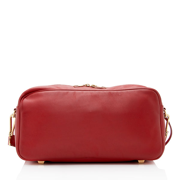Clare V Authenticated Leather Handbag