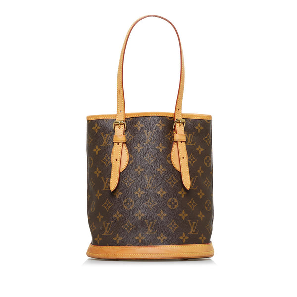 LOUIS VUITTON Bucket PM Monogram Canvas Shoulder Bag