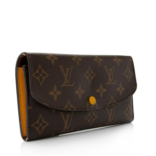 Louis Vuitton Monogram Canvas Emilie Wallet (SHF-22156) – LuxeDH