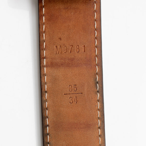 LV Monogram Canvas Initiales 25mm Belt M9781