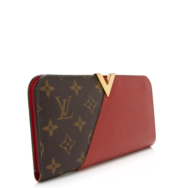 LOUIS VUITTON Monogram Kimono Wallet Noir
