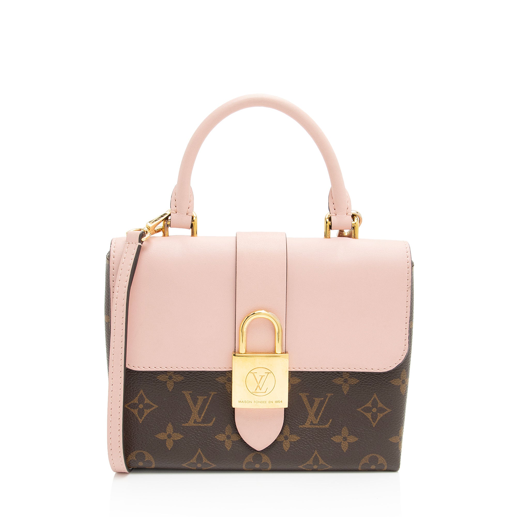 Louis Vuitton Monogram Canvas Locky BB Top Handle (SHF-akYsid)