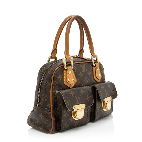 Louis Vuitton Monogram Canvas Manhattan NM Satchel (SHF-23296) – LuxeDH