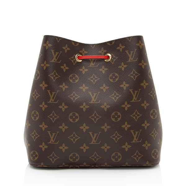 Louis Vuitton Noe noe Monogram in Red Lining 2017, Luxury, Bags