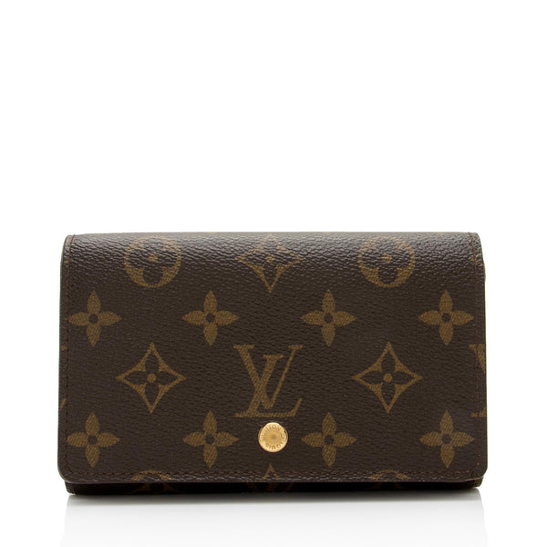 Louis Vuitton Wallet- Vintage- LV Taiga -Black Leather Card & Notes  Wallet-84