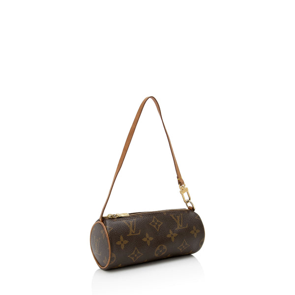 Louis Vuitton Monogram Canvas Round Pochette (SHF-EB4mTo) – LuxeDH