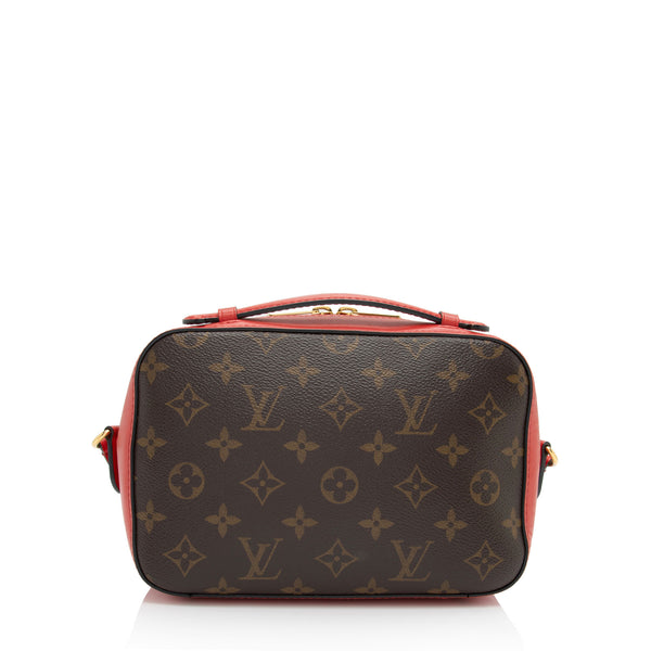 Louis Vuitton Saintonge Shoulder Bag in Brown Monogram Canvas and