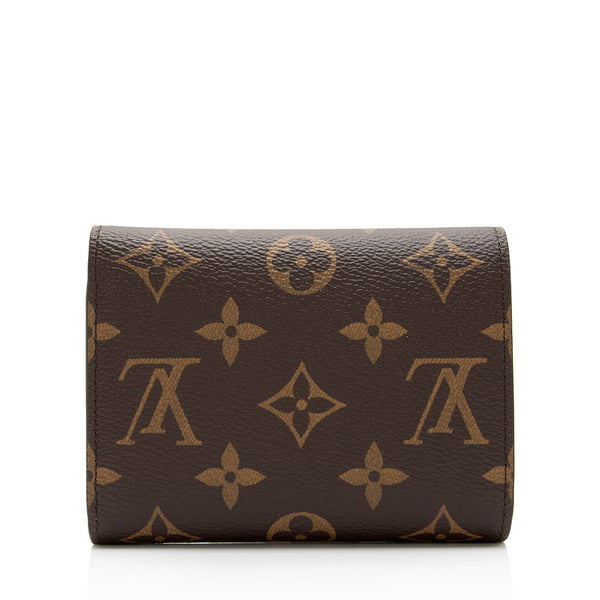 Louis Vuitton Monogram Compact Wallet Victorine Women