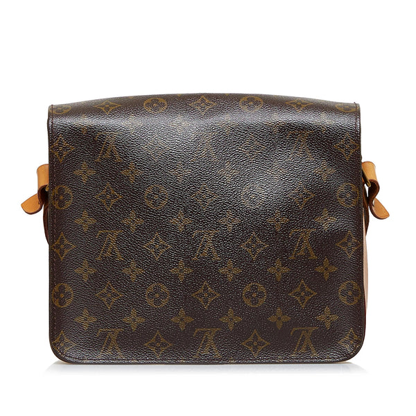 Louis Vuitton Monogram Cartouchiere MM (SHG-7Os6tx) – LuxeDH