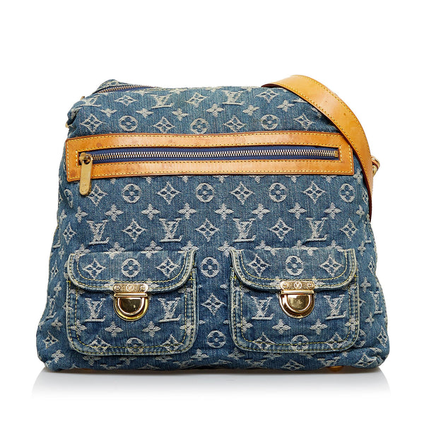 Louis Vuitton Monogram Denim Baggy GM, Louis Vuitton Handbags