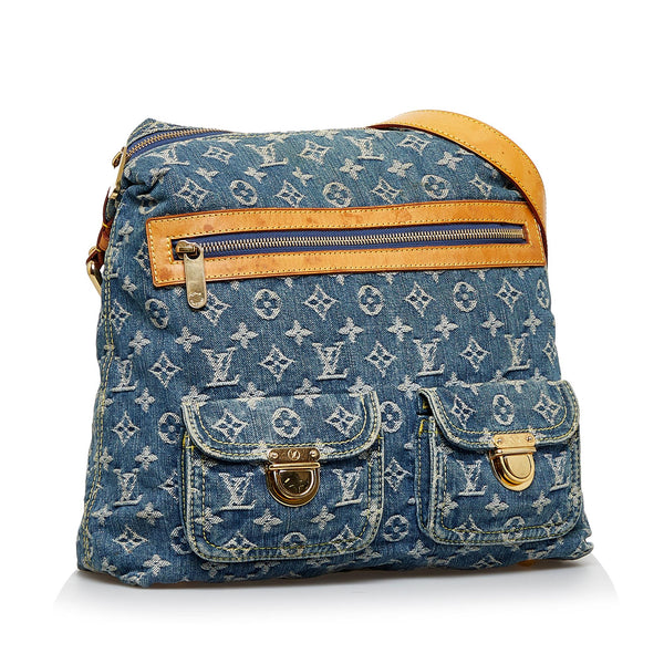 Louis Vuitton Monogram Denim Slightly Shoulder Bag (SHF-20212) – LuxeDH