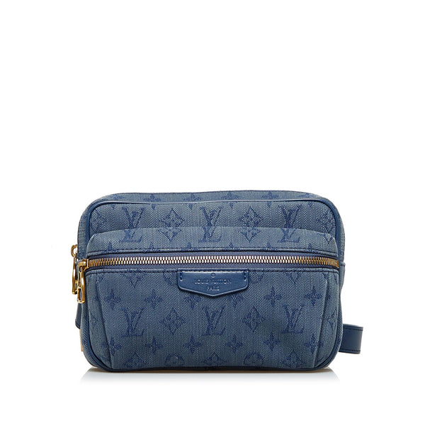 Louis Vuitton Blue Monogram Denim Bum Bag Crossbody