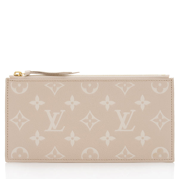 Brand new Louis Vuitton Pochette Felice Zippered Insert empreinte monogram