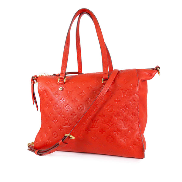 Louis Vuitton Mazarine Handbag Monogram Empreinte Leather Pm