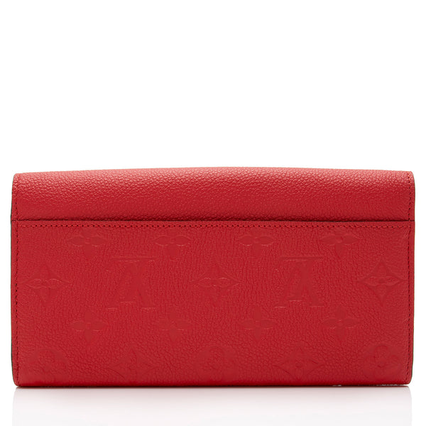 Louis Vuitton Monogram Empreinte Victorine Wallet (SHG-INhFpi