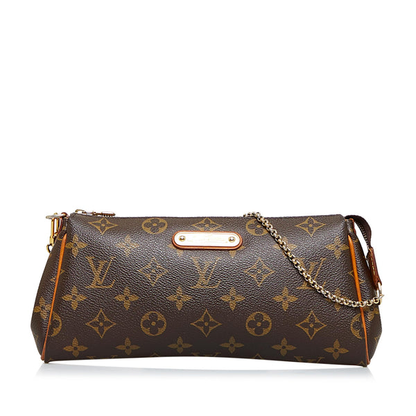 Louis Vuitton - Authenticated Eva Clutch Bag - Leather Brown For Woman, Never Worn, with Tag