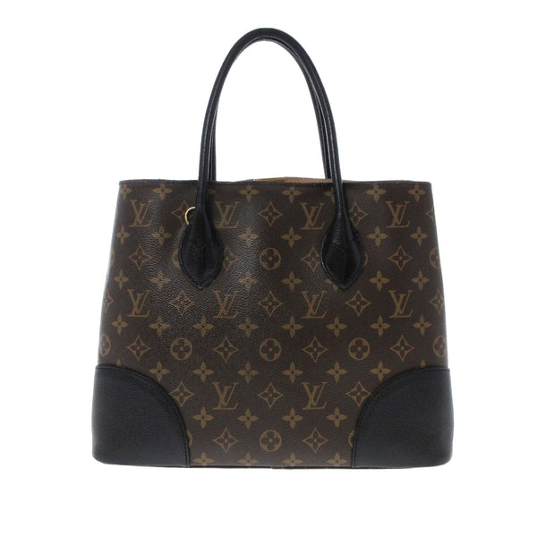 Louis Vuitton Flandrin Shoulder Bag Black/Brown Canvas