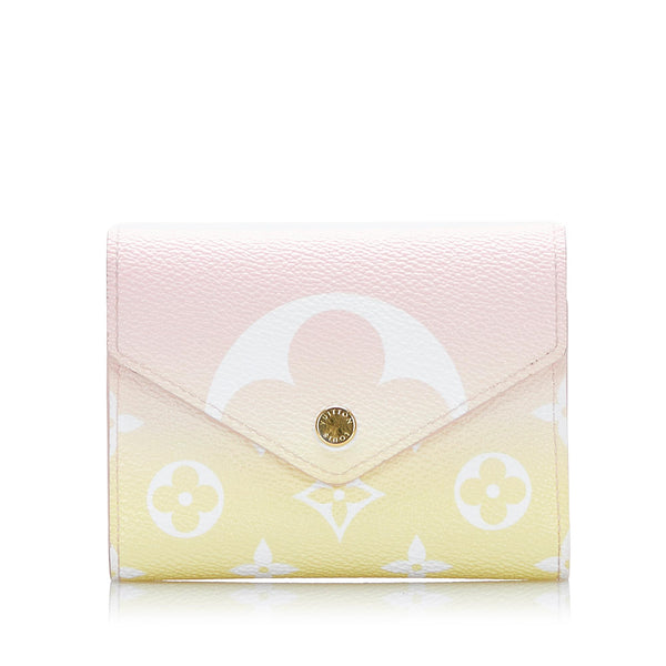 Louis Vuitton Pink Monogram Victorine Wallet From 2021 Special