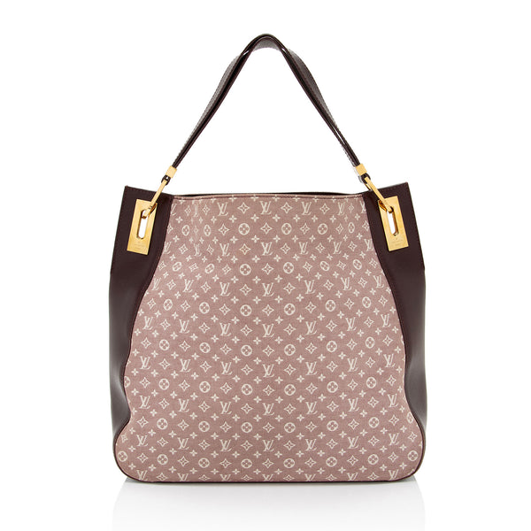 AUTH.LOUIS VUITTON Brown Patent Leather Monogram And Iridescent Reflection  Bag