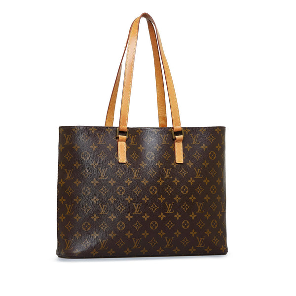 Louis Vuitton Monogram Handbag LUCO TOTE Sac Shopping Bag 