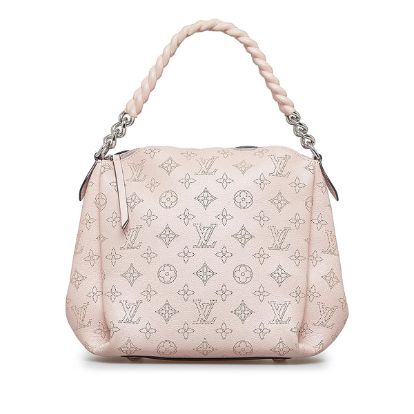 Louis Vuitton Powder Pink Mahina Leather Hobo Bag