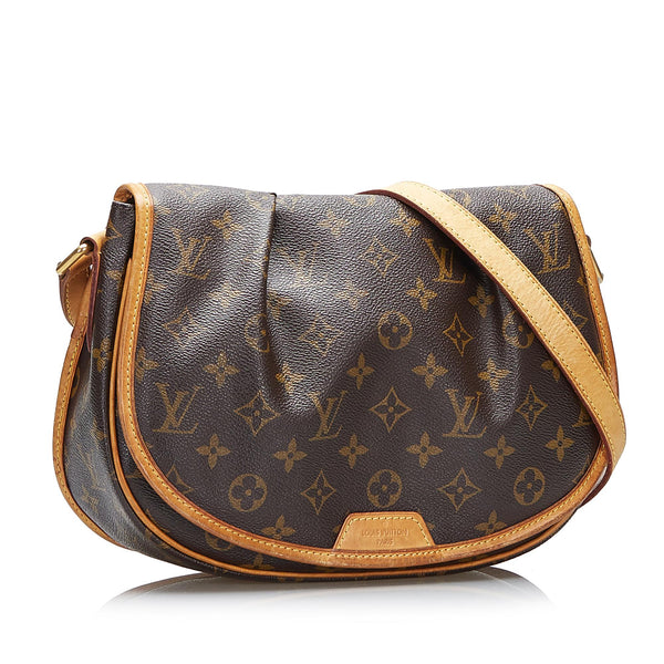 Louis Vuitton, Bags, Authentic Louis Vuitton Monogram Menilmontant Pm  Shoulder Cross Bag