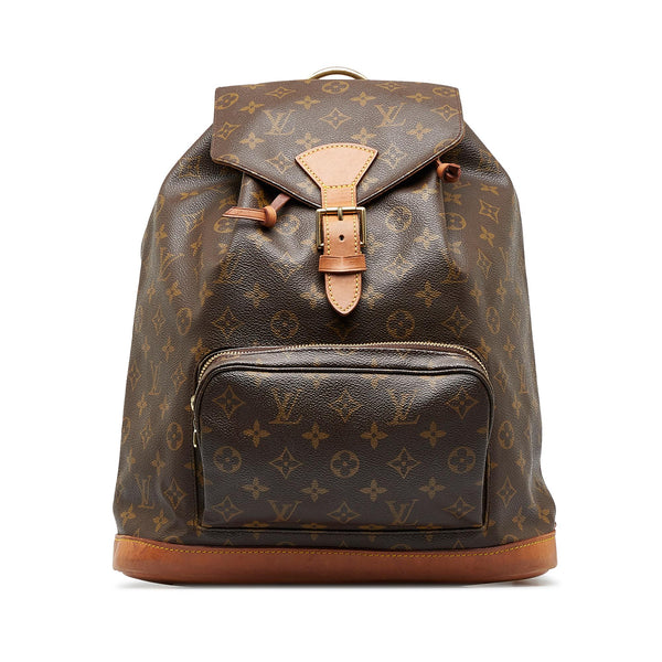 Montsouris Backpack Monogram Taurillon Leather - Bags