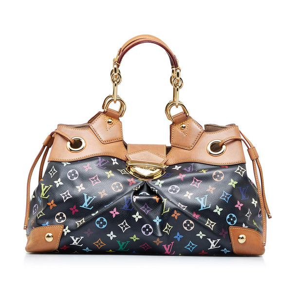 Louis Vuitton Authentic Multi Color Ursula Bag Purse Satchel Tote