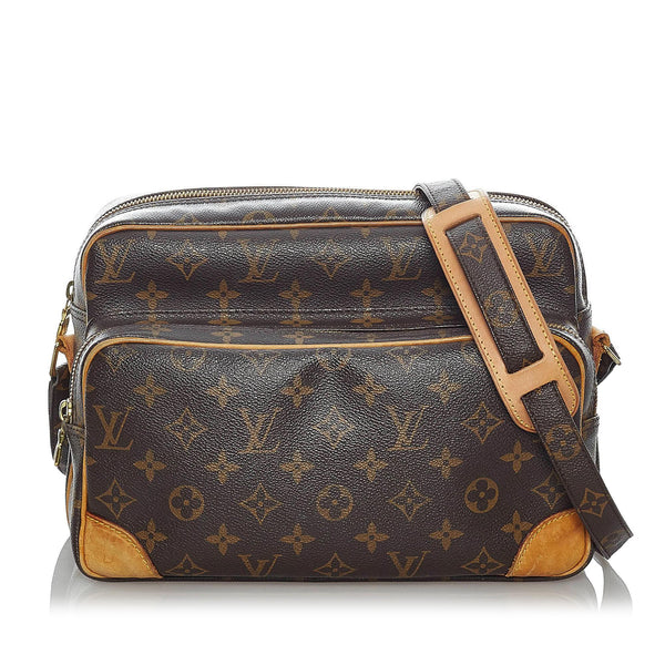 Louis Vuitton Nile Messenger shoulder bag in brown monogram canvas