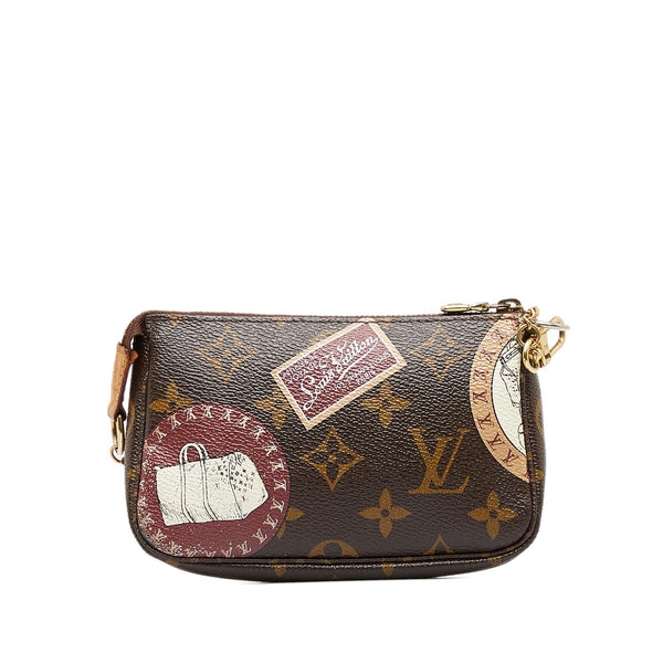 Louis Vuitton Monogram Patch Mini Pochette Accessoires (SHG-67gW7i) – LuxeDH