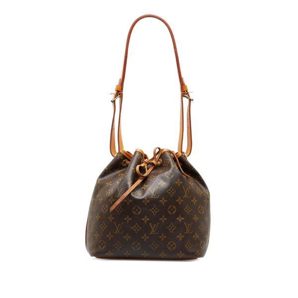 Louis Vuitton LV Monogram Petit Noe Bucket Bag, Luxury, Bags