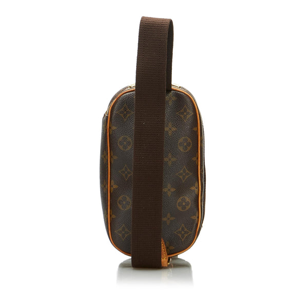 Louis Vuitton Monogram Pochette Gange (SHG-1JdqaV) – LuxeDH