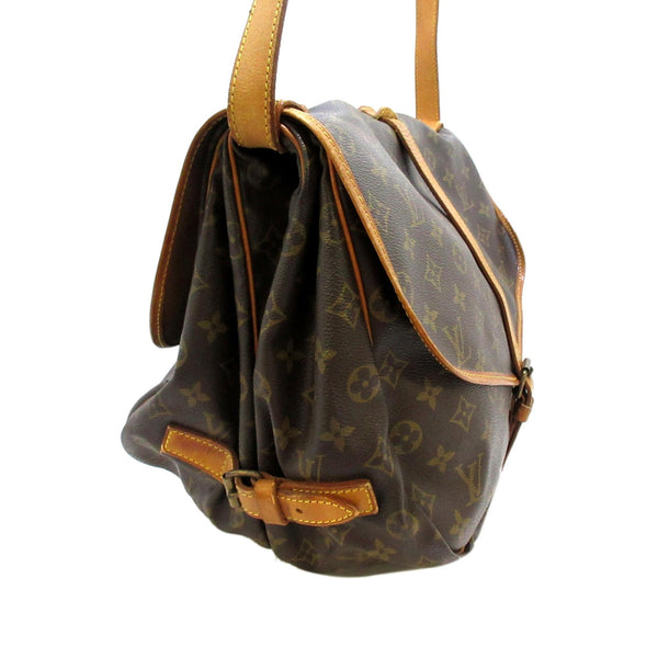 Louis Vuitton Monogram Saumur 35 (SHG-29910) – LuxeDH