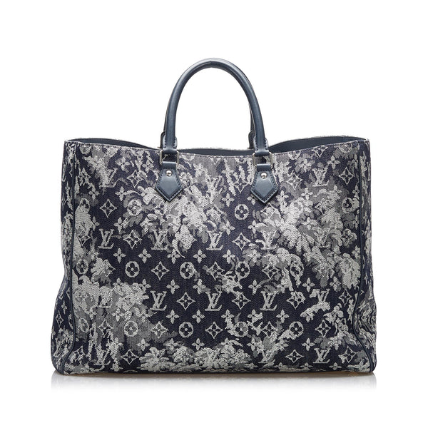 Louis Vuitton Grand Sac in Monogram Eclipse, Women's Fashion, Bags