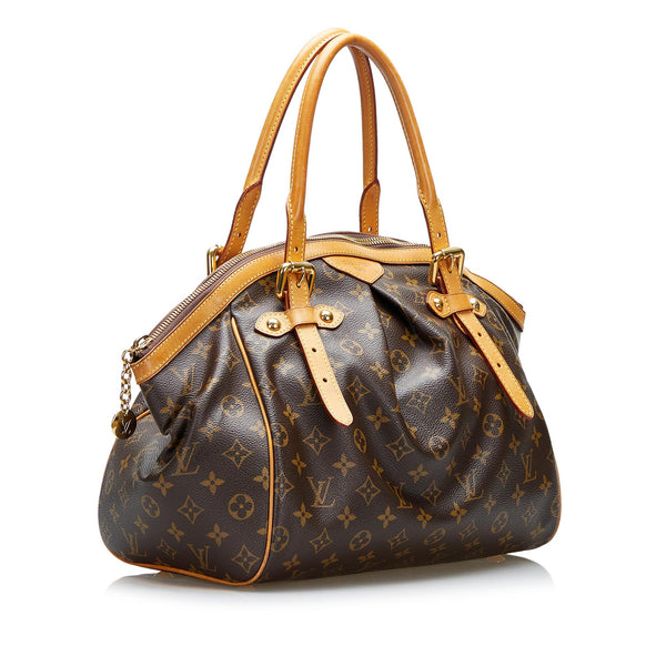 Louis Vuitton Tivoli GM Monogram Canvas Brown Satchel Bag