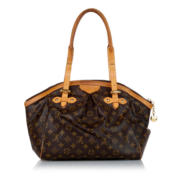 Louis Vuitton Tivoli GM Monogram Brown Tote Shoulder Bag