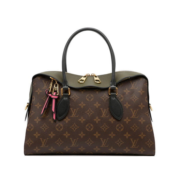 Louis Vuitton Tuileries Hobo Monogram Canvas with Leather With Receipt
