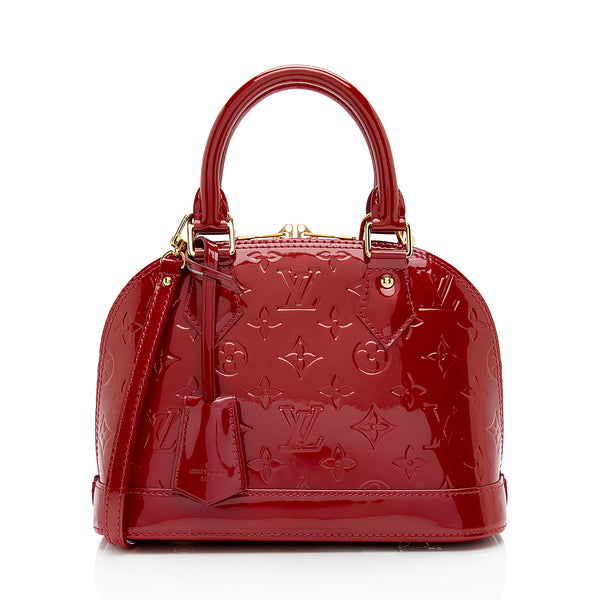 Louis Vuitton Monogram Vernis Alma BB, Louis Vuitton Handbags