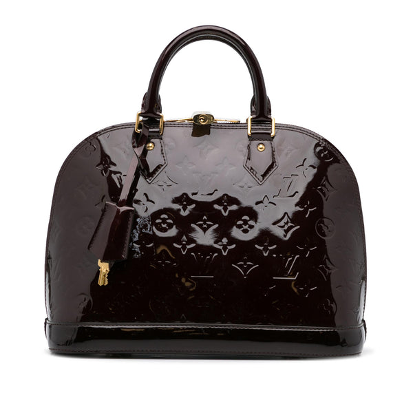 Louis Vuitton Alma BB Metallic Grey