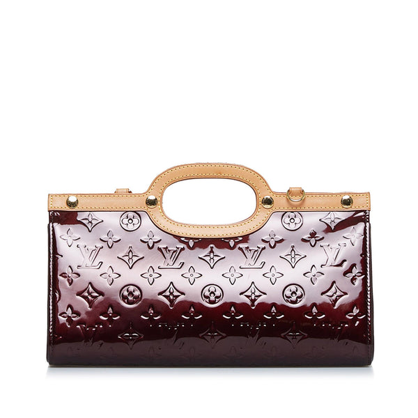 Louis Vuitton Amarante Monogram Vernis Roxbury Drive Bag Louis Vuitton