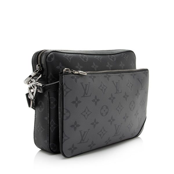 Louis Vuitton - Trio Messenger Bag - Leather - Black - Men - Luxury