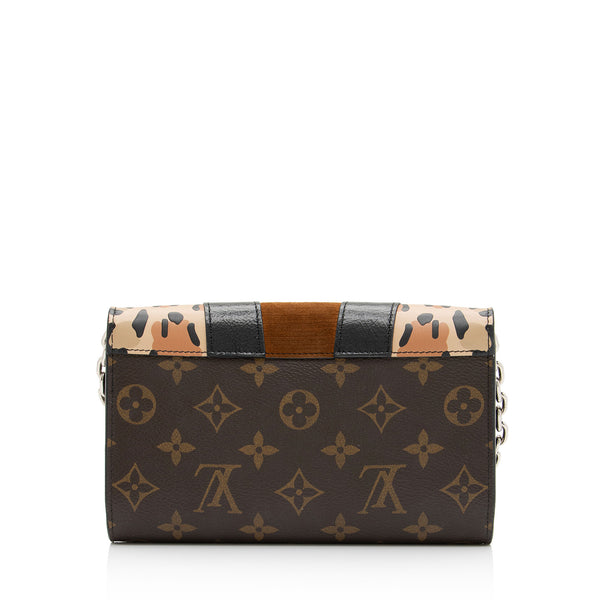Authenticated Used Louis Vuitton Chain Wallet Shoulder Bag LOUIS