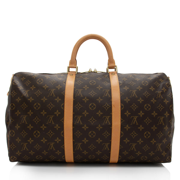 Louis Vuitton Keepall 45 Bandouliere Monogram Duffle Travel Bag