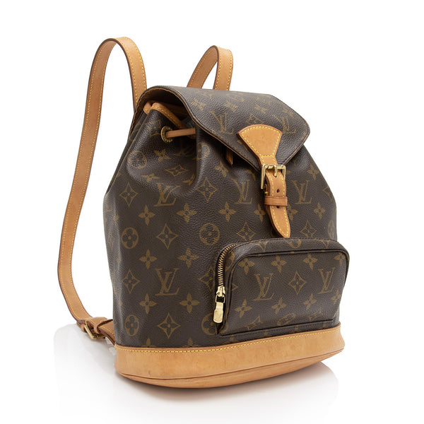 Louis Vuitton Vintage Monogram Canvas Montsouris MM Backpack (SHF-VoIk –  LuxeDH