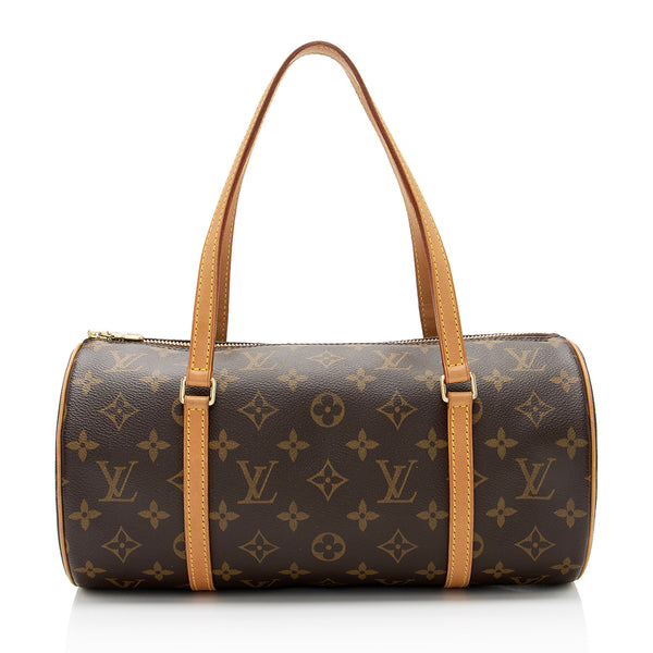 A brown Saffiano leather messenger bag, Circa 2018