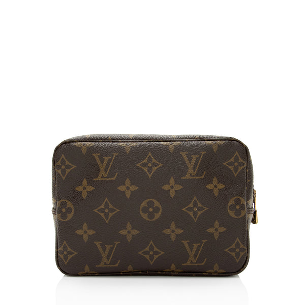 Louis Vuitton Vintage - Monogram Trousse Blush PM Pouch - Brown - Leather  and Monogram Leather Pouch - Luxury High Quality - Avvenice