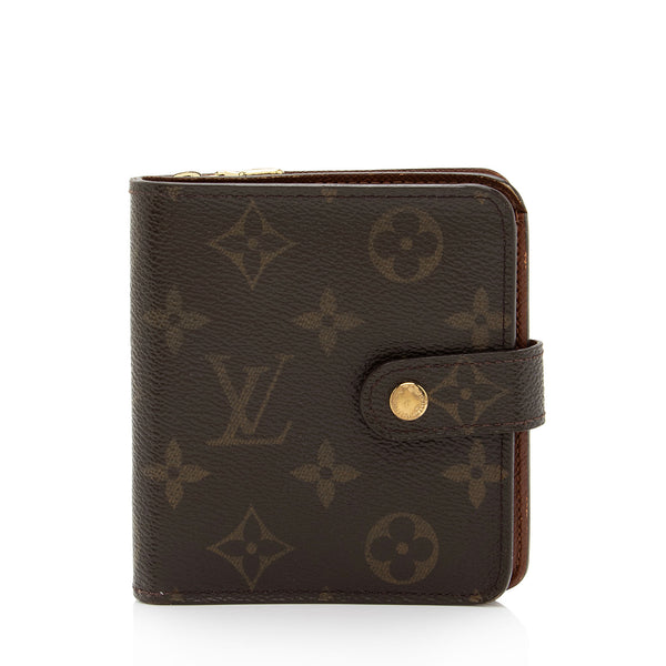 Monogram Canvas Zippy Compact Wallet